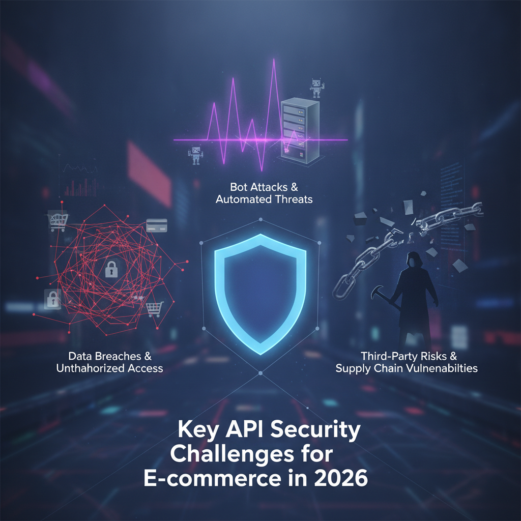 Key API Security Challenges for E-commerce in 2026 — illustration
