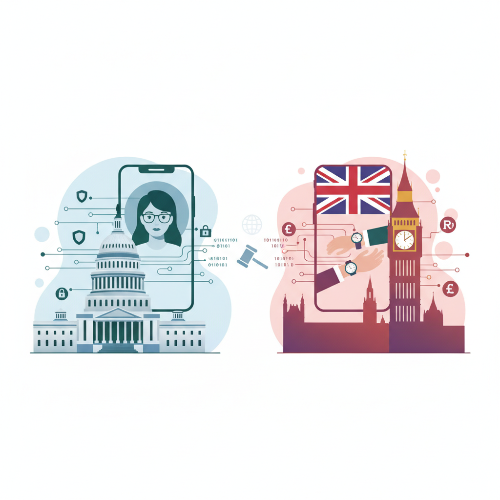 What Regulations Apply to AR Try-On Data in the US and UK? — illustration