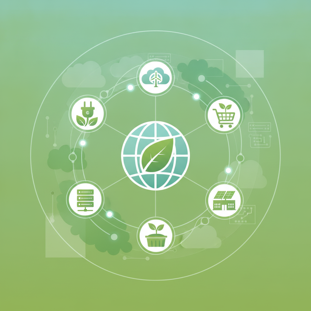 How Green Is Your Host? What to Look for in Eco-Friendly E-commerce Hosting — illustration