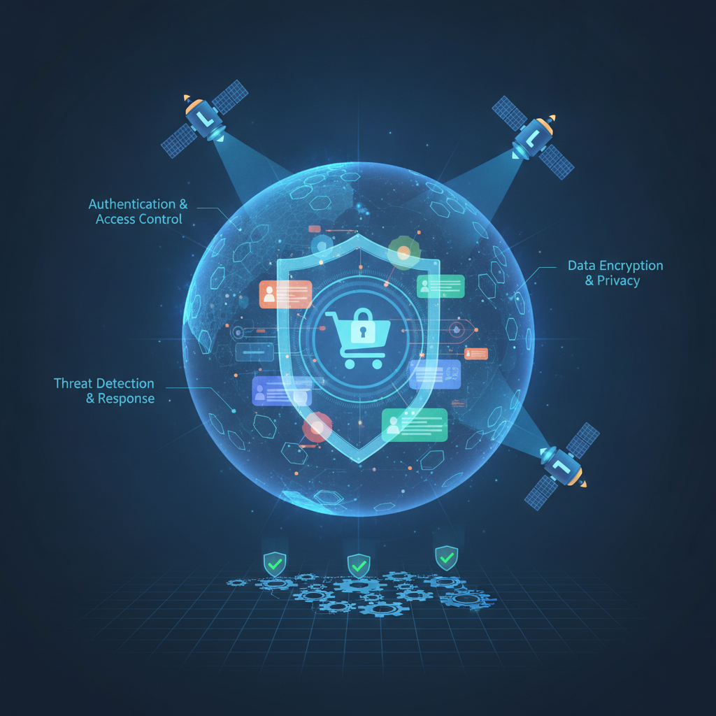 360Locker's Vision: Securing E-commerce with 360-Degree Protection — illustration