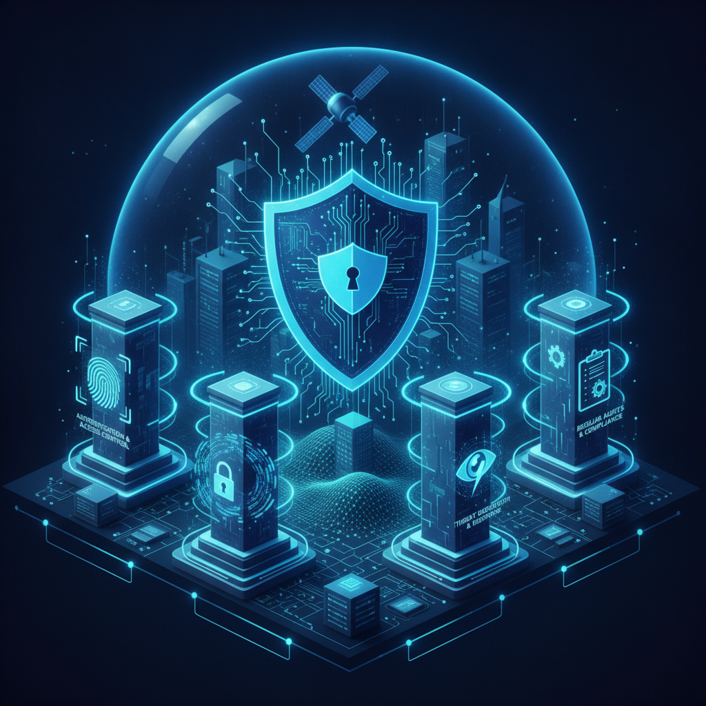 Core Pillars of a Robust Startup Web Security Strategy in 2026 — illustration