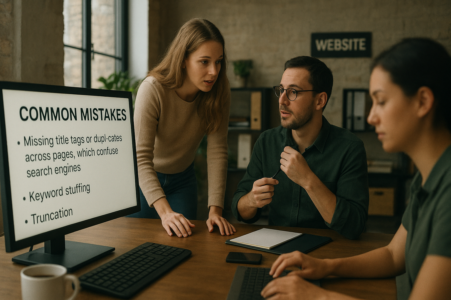 Common mistakes that hurt your SEO and click-throughs — What a website title is and how to write one that ranks