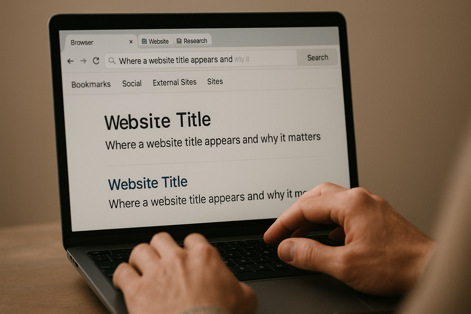 Where a website title appears and why it matters — What a website title is and how to write one that ranks
